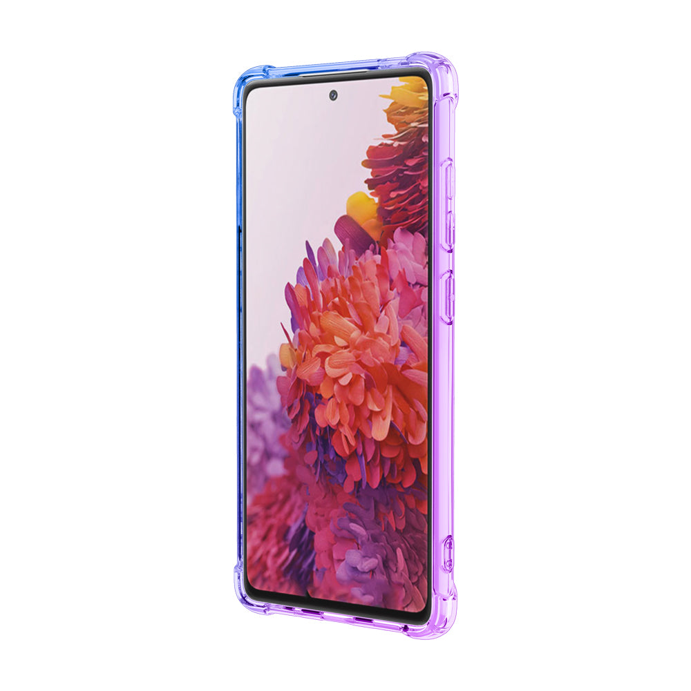 TPU Gradient Anti-Drop Phone Cover Shell for Samsung Galaxy S20 FE/S20 Fan Edition/S20 FE 5G/S20 Fan Edition 5G/S20 Lite - Purple/Blue TPU Gradient Anti-Drop Phone Cover Shell for Samsung Galaxy S20 FE/S20 Fan Edition/S20 FE 5G/S20 Fan Edition 5G/S20 Lite - Purple/Blue